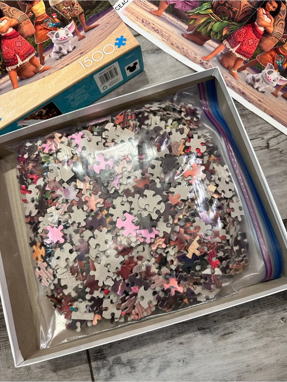 Disney Moana 2 Puzzle 1500 pieces